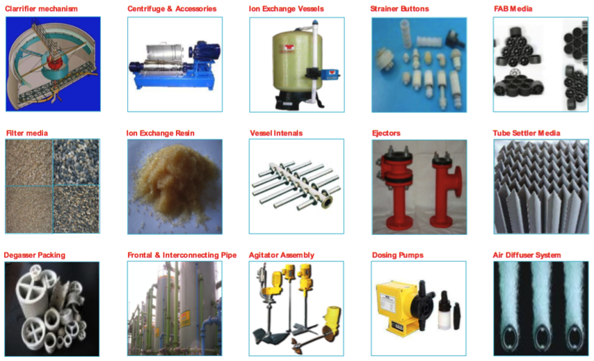 Spares & Chemicals